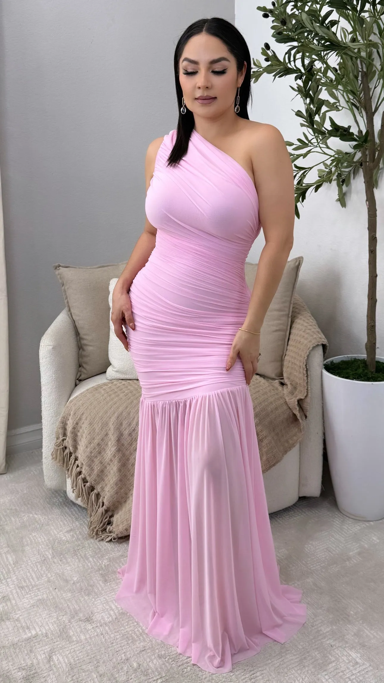 PROVENCE PINK DRESS