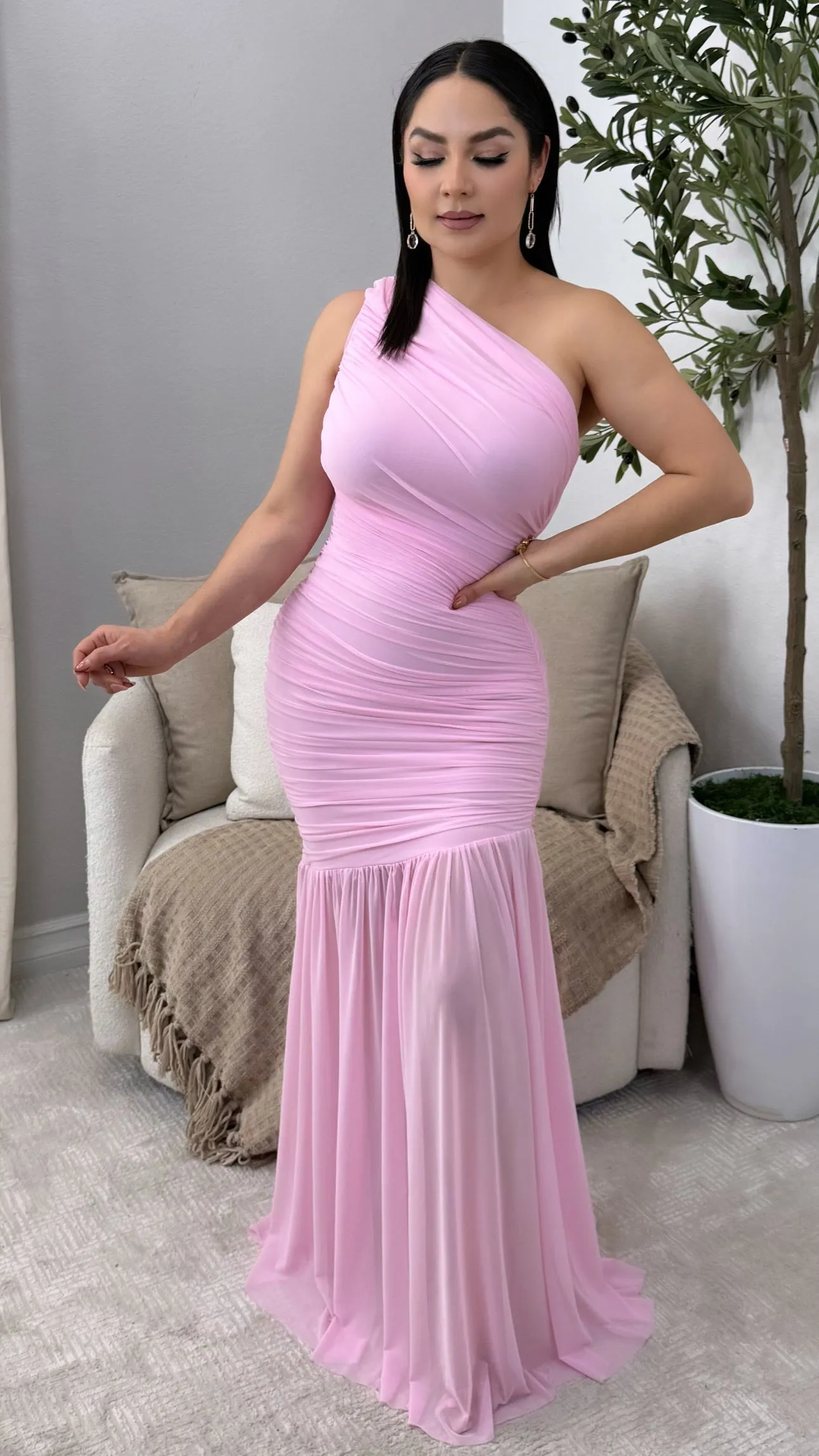 PROVENCE PINK DRESS