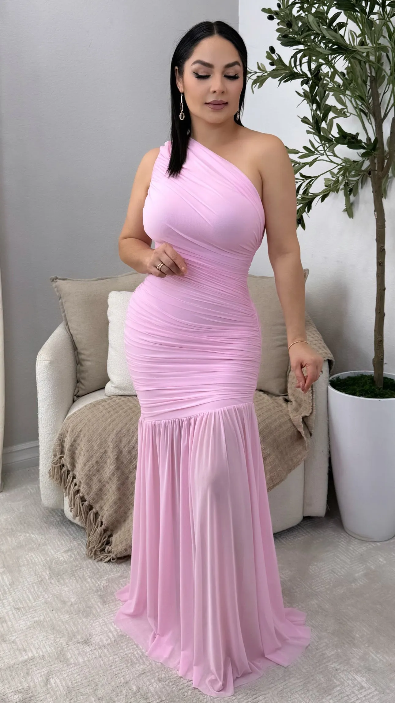 PROVENCE PINK DRESS