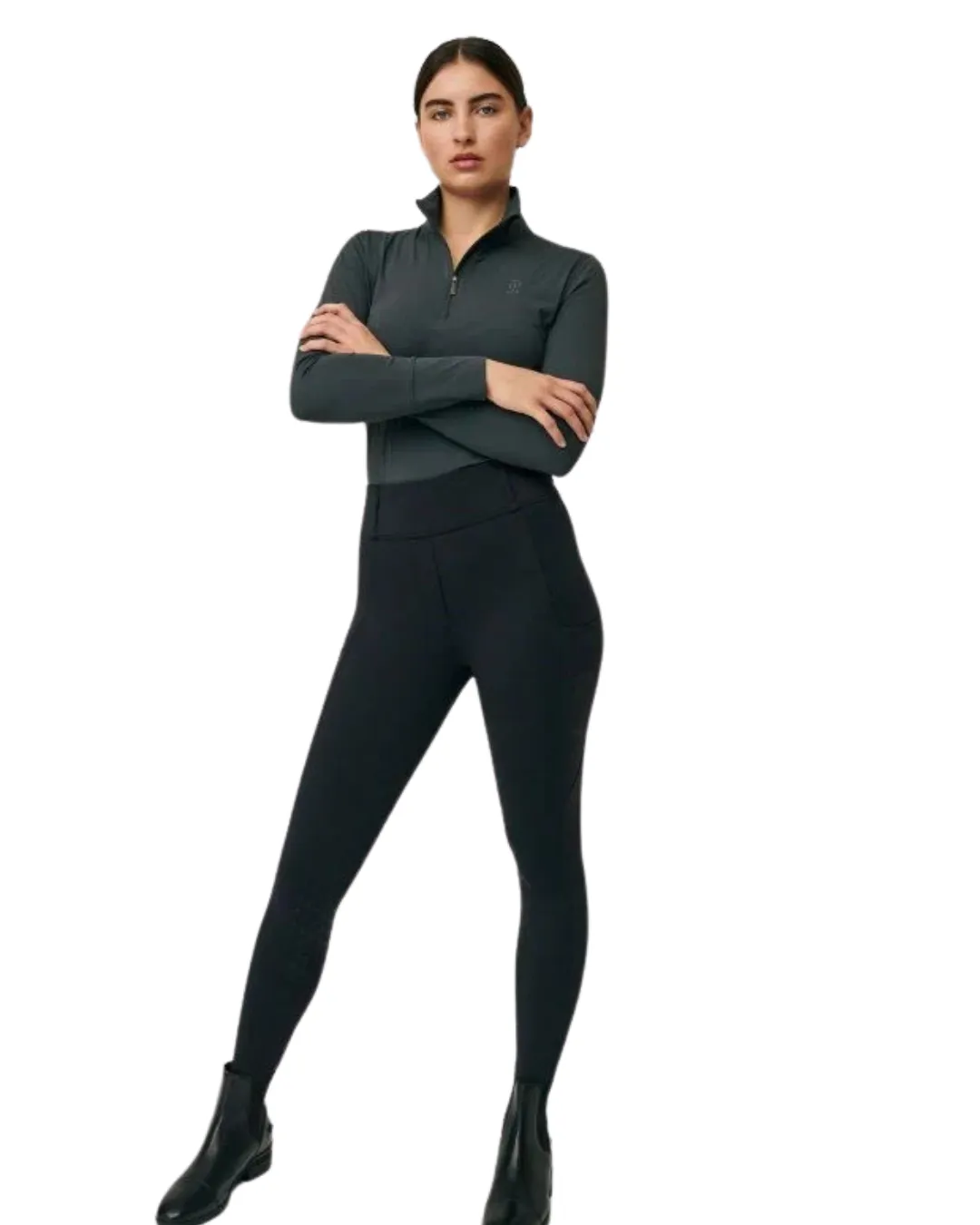 PS of Sweden Katja Full Seat Black Tights
