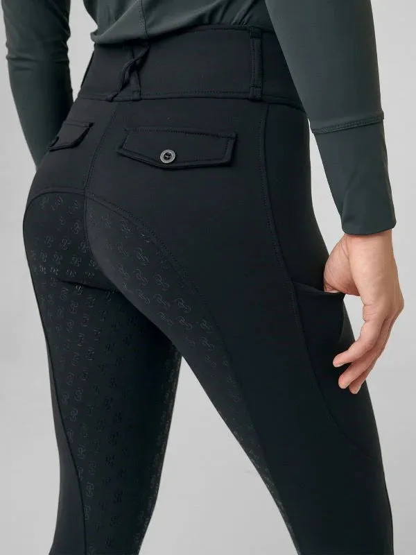 PS of Sweden Katja Full Seat Black Tights