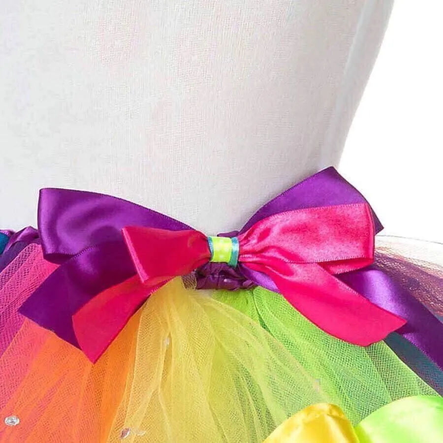 Rainbow Tutu Skirt - The Diamond Edition