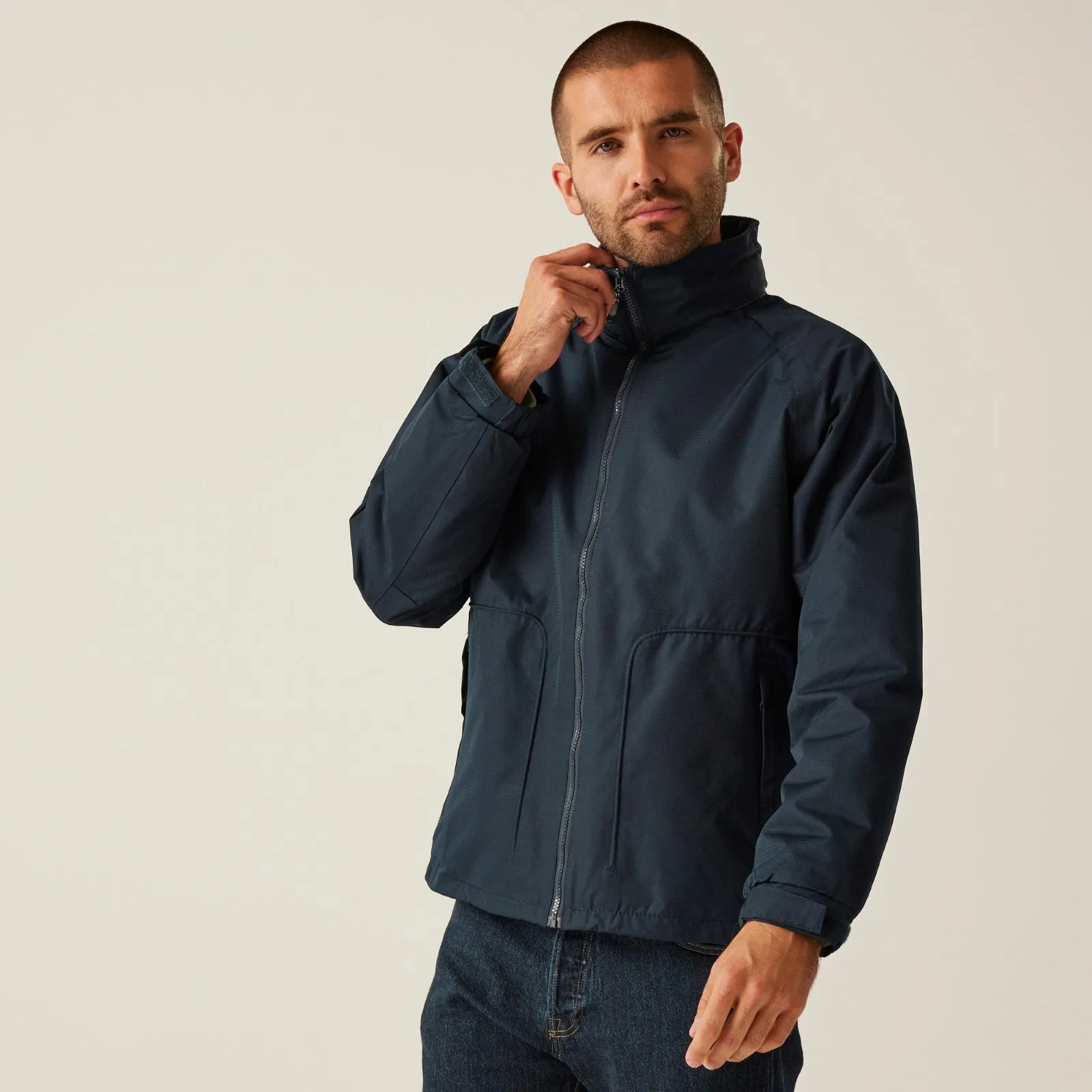 Regatta Professional Mens Hudson Fleece Lined Waterproof Jacket