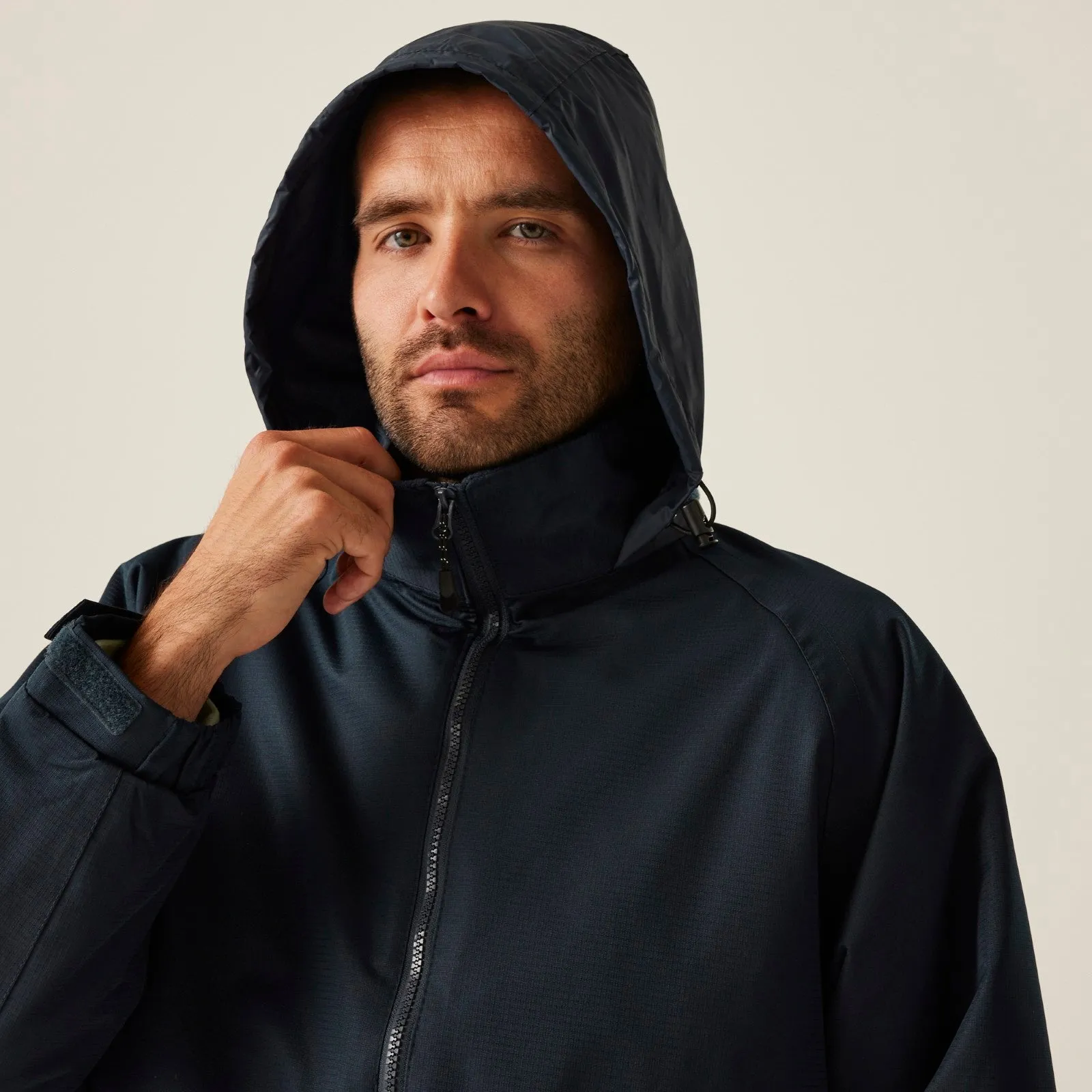Regatta Professional Mens Hudson Fleece Lined Waterproof Jacket