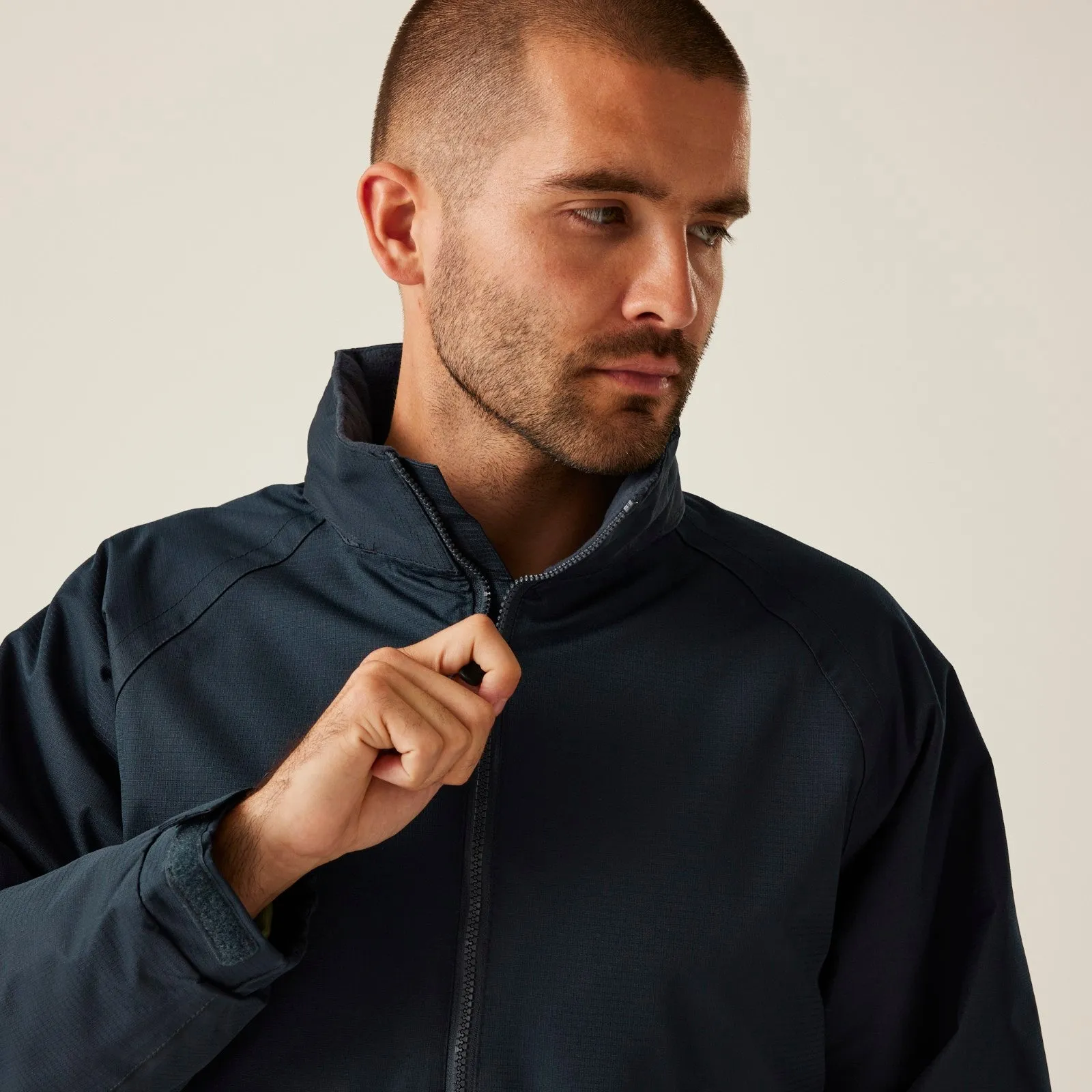 Regatta Professional Mens Hudson Fleece Lined Waterproof Jacket