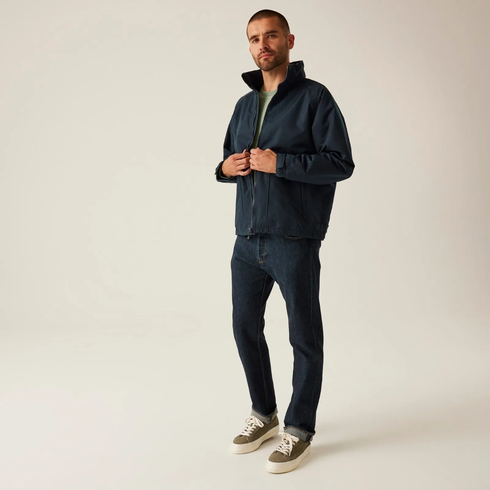 Regatta Professional Mens Hudson Fleece Lined Waterproof Jacket