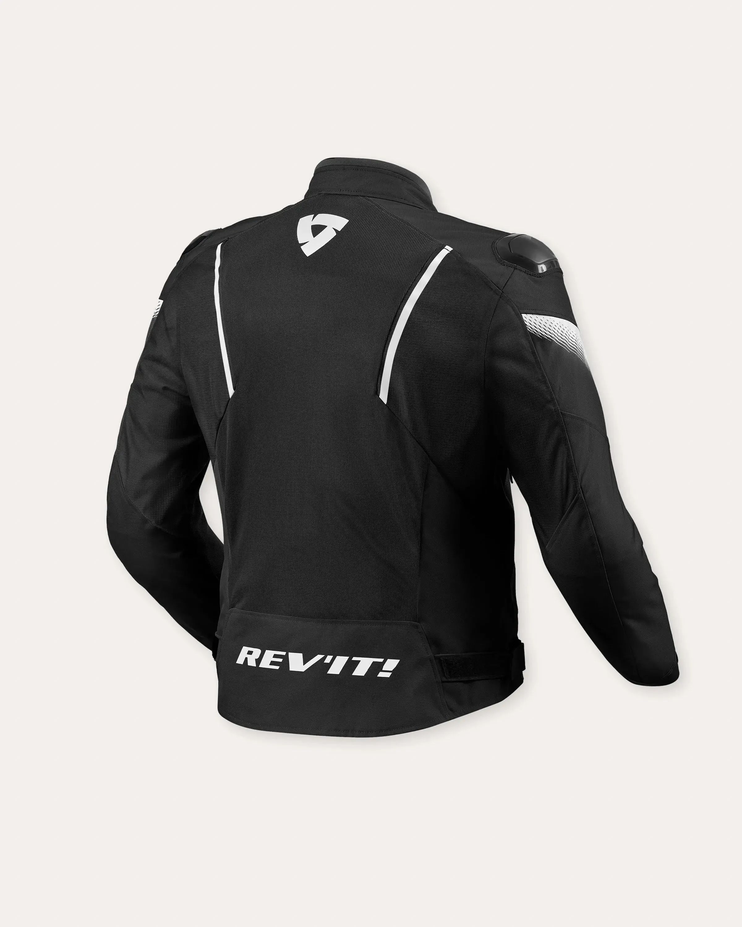 Rev'it! Control Air H2O Jacket- Black-White