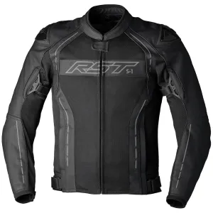 RST S1 MESH CE LEATHER JACKET [BLACK]