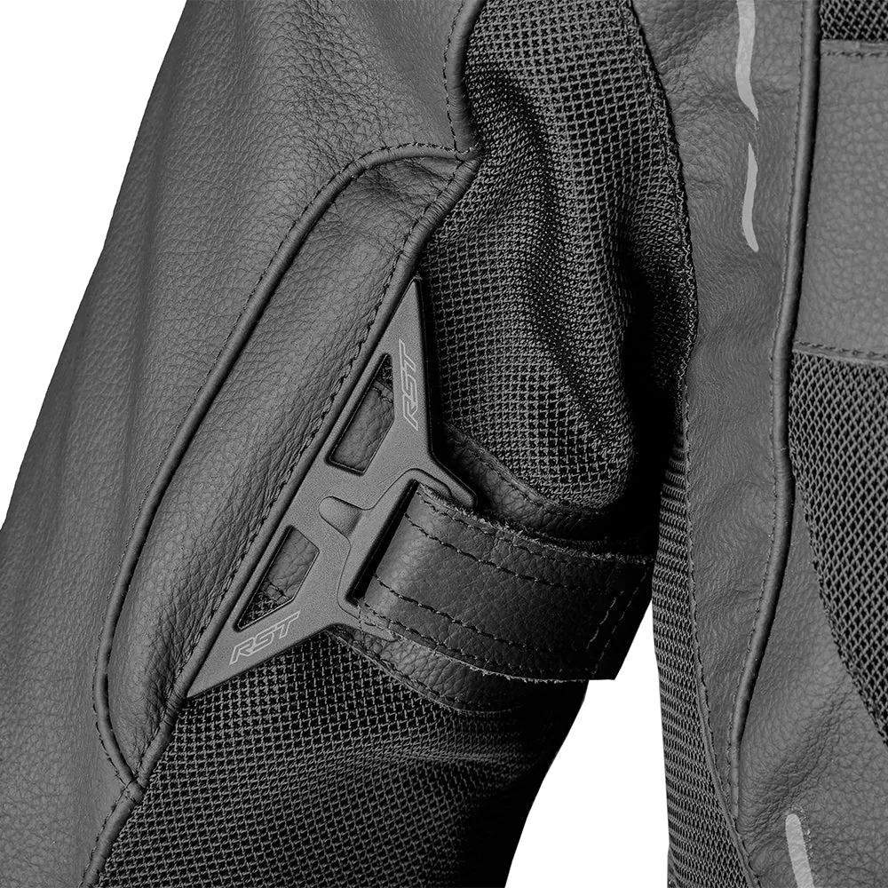 RST S1 MESH CE LEATHER JACKET [BLACK]
