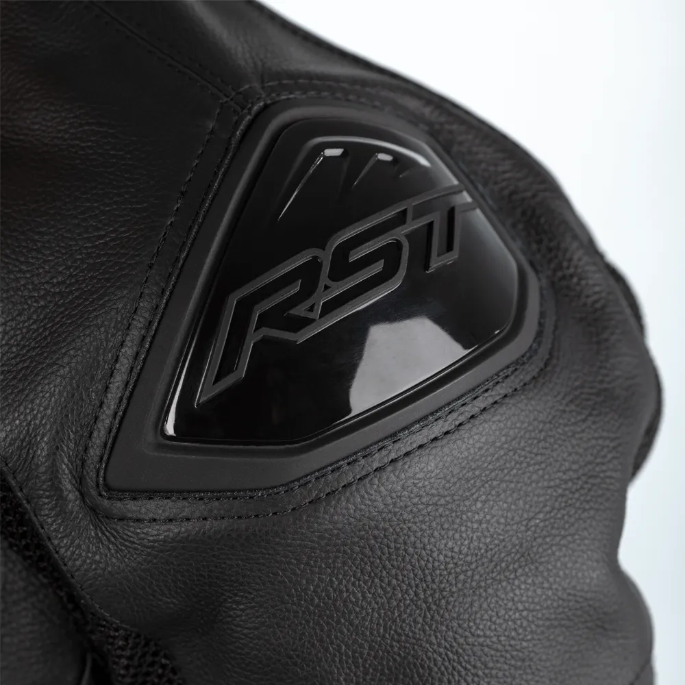 RST TRACTECH EVO 4 MESH CE LEATHER JACKET [BLACK]