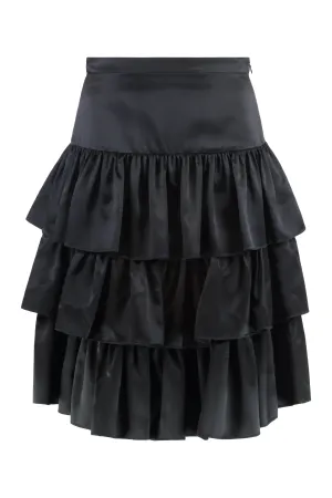 Satin skirt