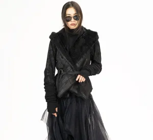 Shearling Hood Jacket