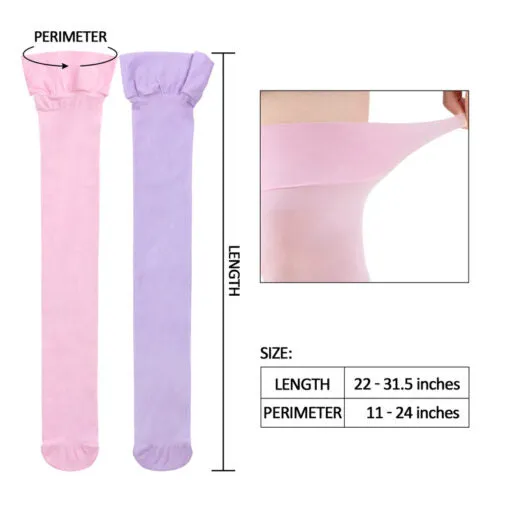 Sheen Silk Thigh High Stockings Multiple Colours Available
