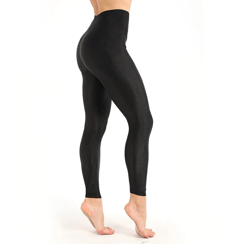 Shiny Workout Leggings for Women