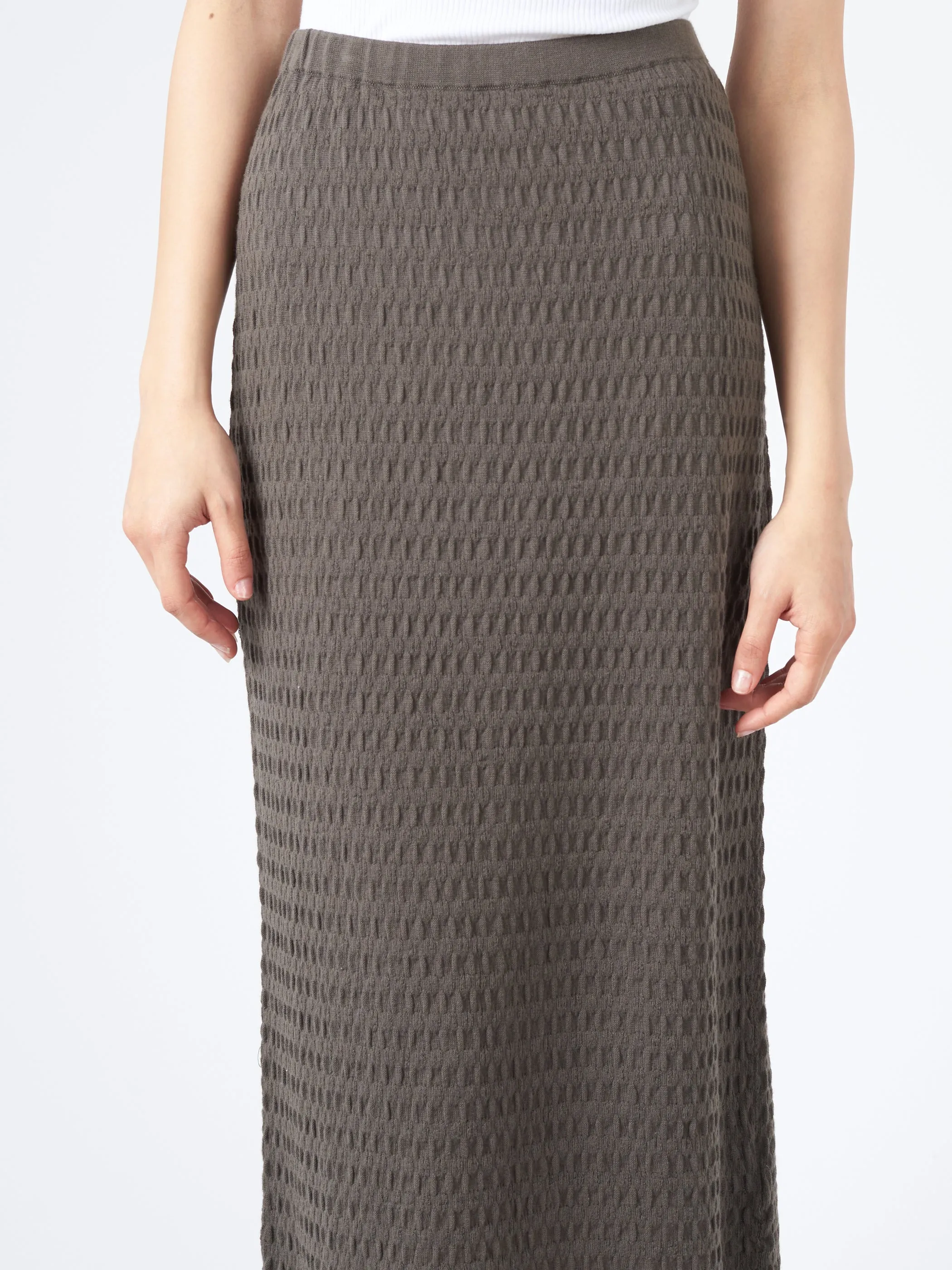 Smocked Skirt