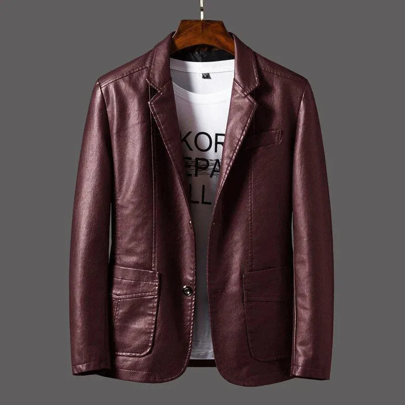 Stylish men's leather jacket - want