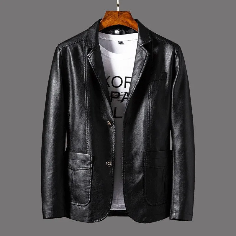 Stylish men's leather jacket - want