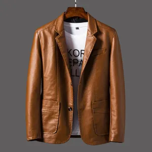 Stylish men's leather jacket - want