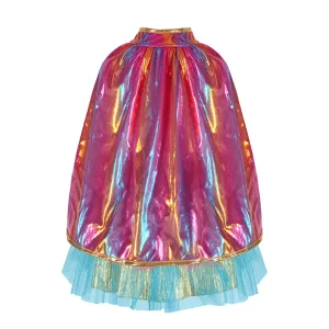 Super-Duper Tutu with Cape & Mask (Pink/Gold)