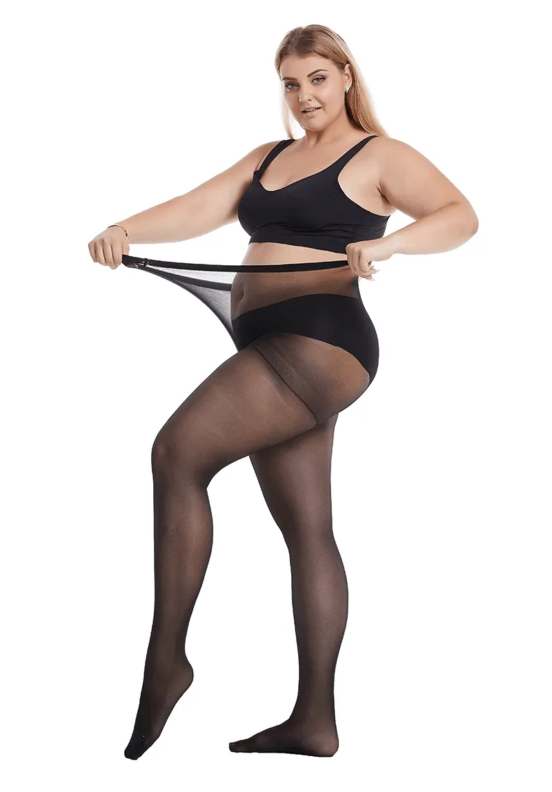 Super Elastic Sexy Stocking Seamless Tights Plus Size