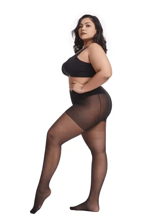 Super Elastic Sexy Stocking Seamless Tights Plus Size