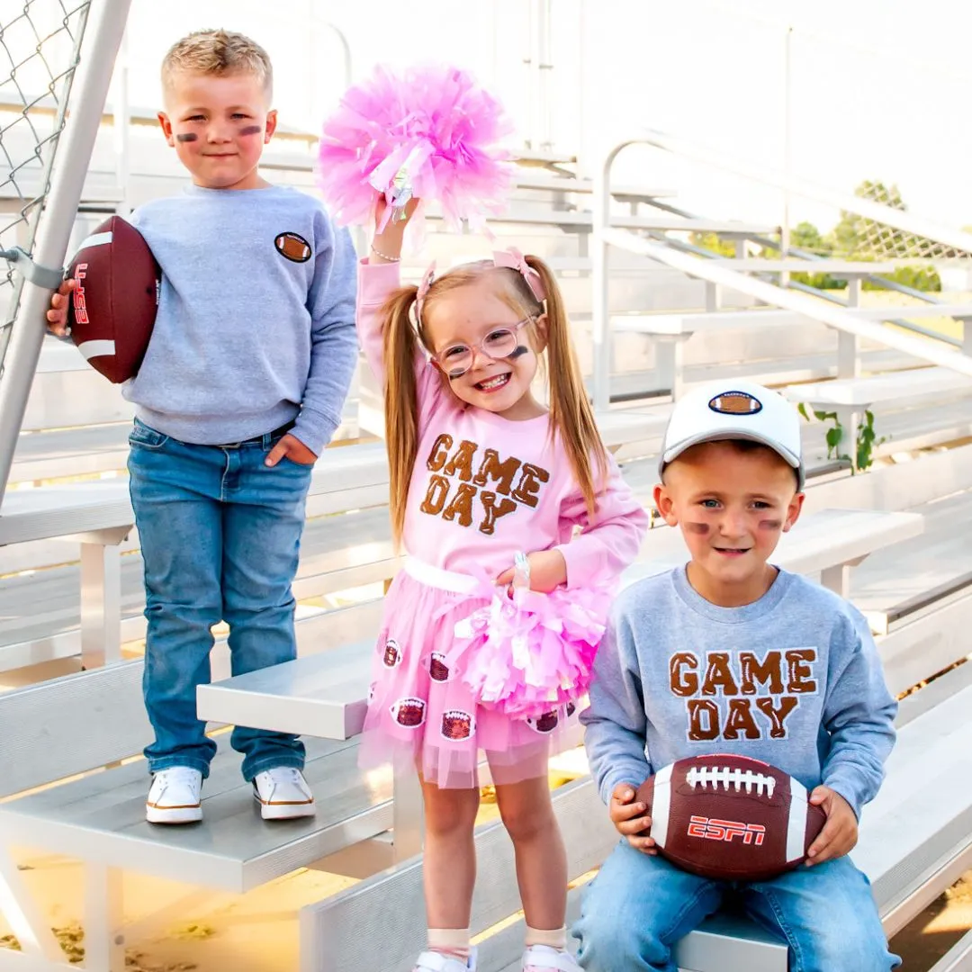 Sweet Wink Football Sequin Pink Tutu