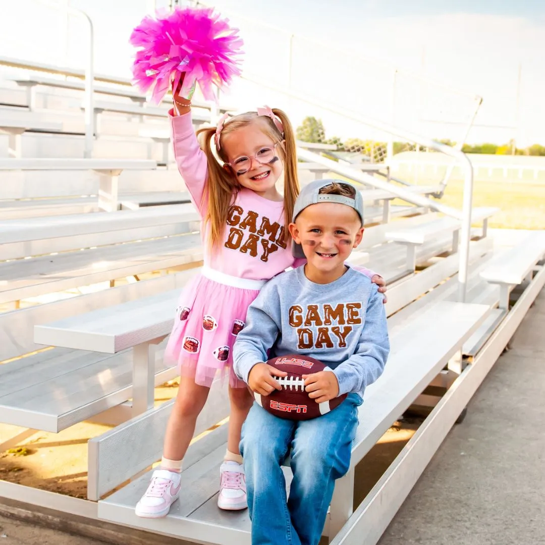 Sweet Wink Football Sequin Pink Tutu