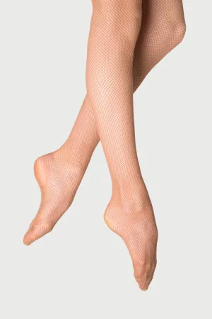 T0200G - Bloch Traditional Fishnet Footed Girls Tights