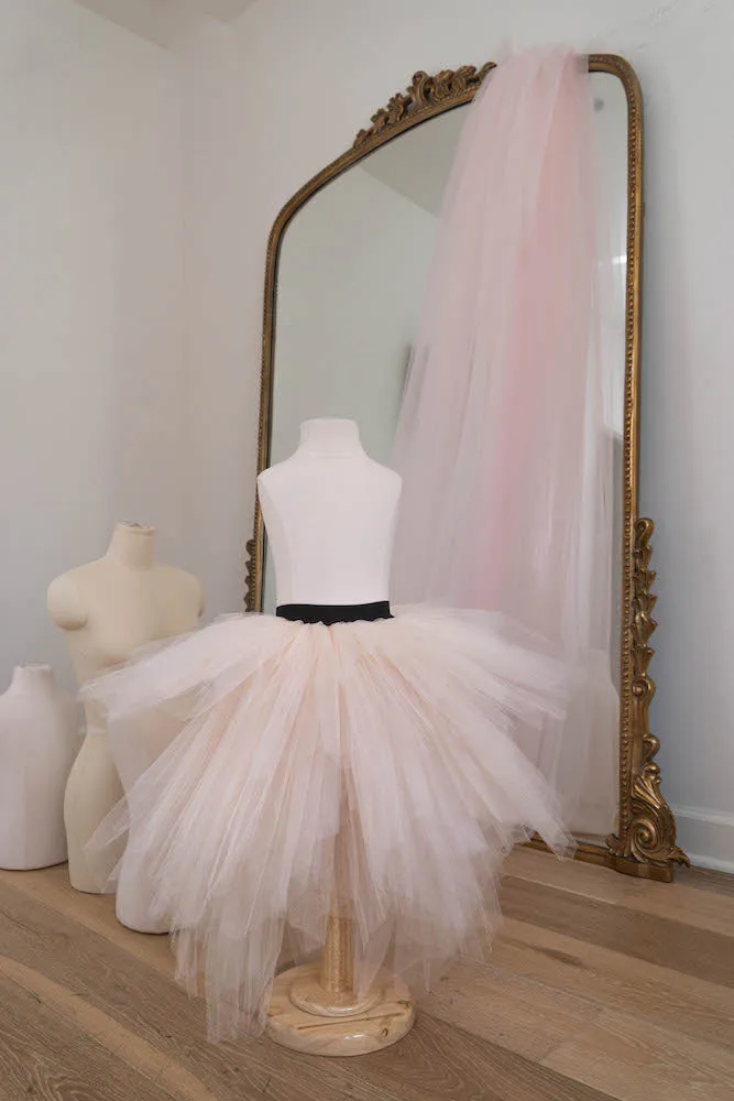 The Princess in powder pink