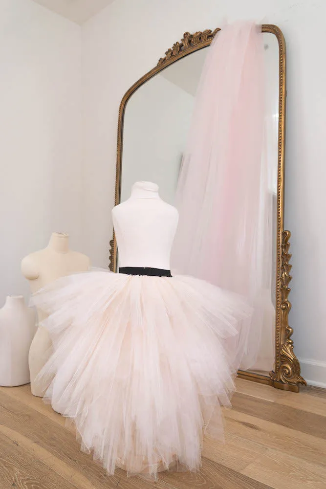The Princess in powder pink