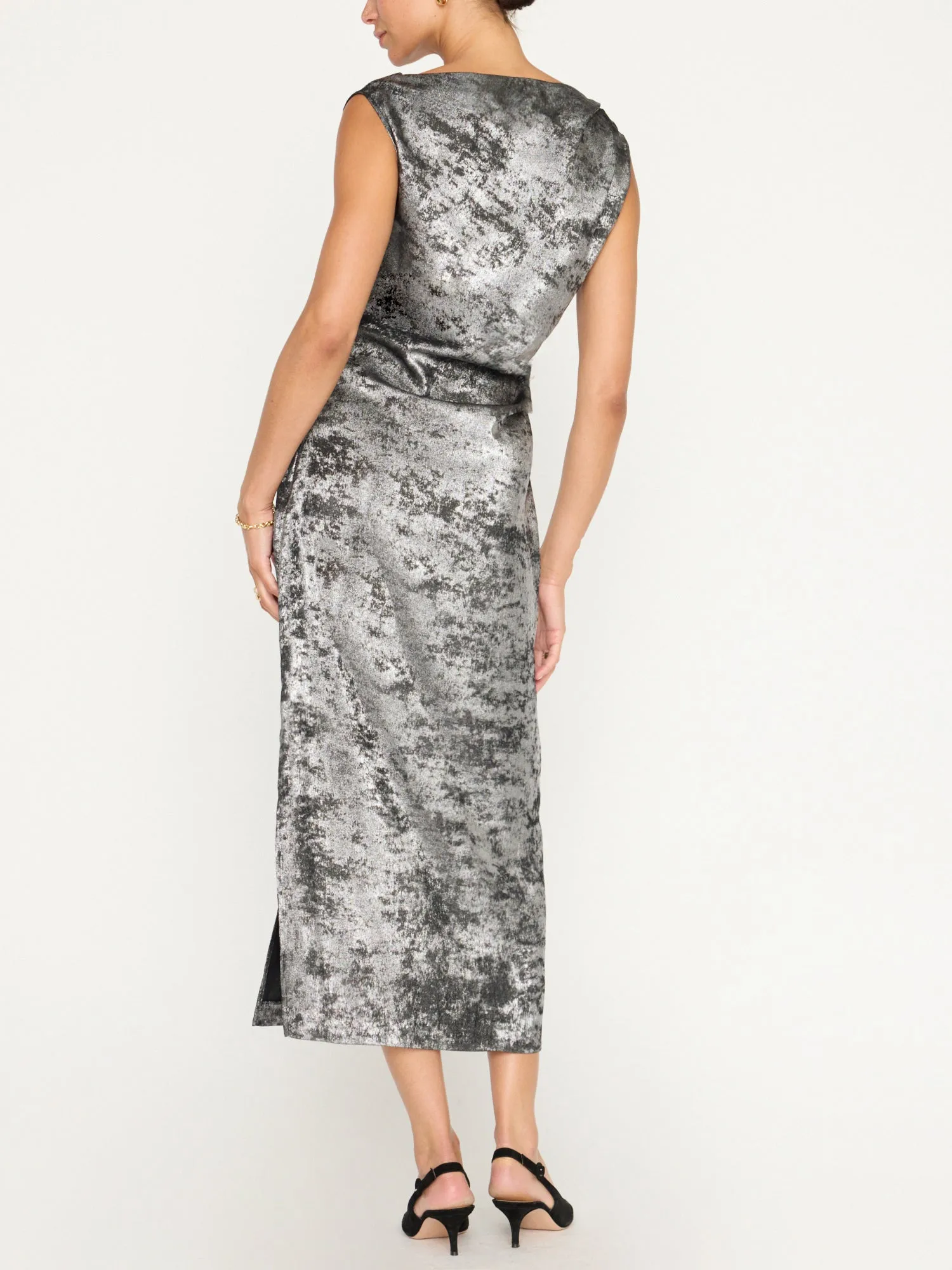 The Trey Draped Waist Dress