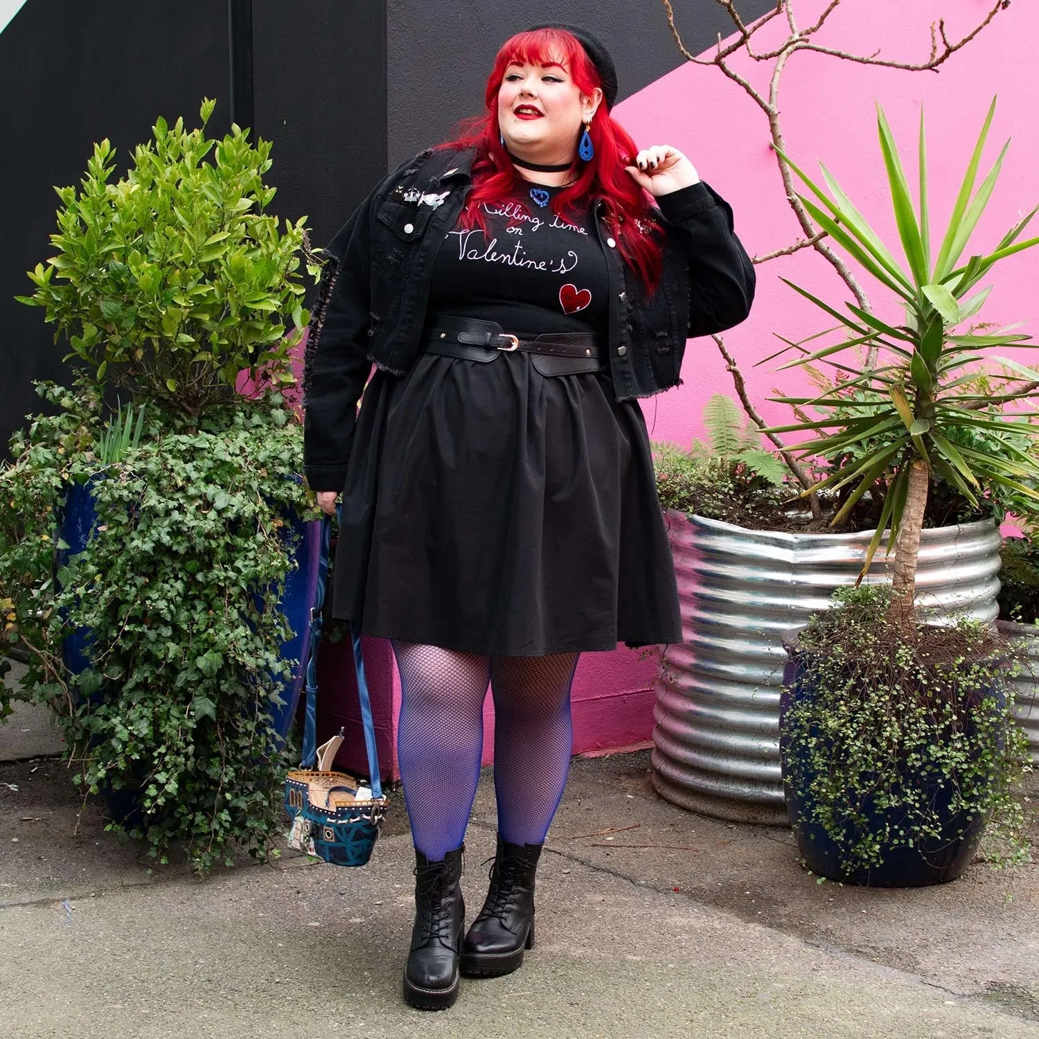 Thighs the Limit Fishnets - Arabesque
