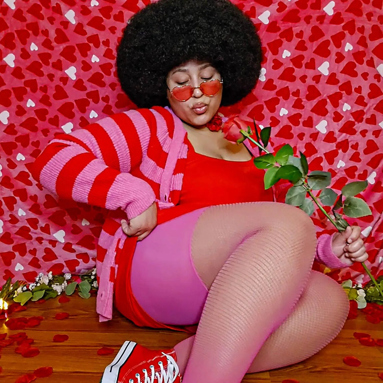 Thighs the Limit Fishnets - Barbara