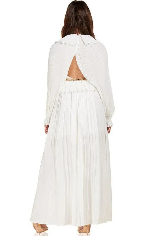 WHITE MAXI DRESS
