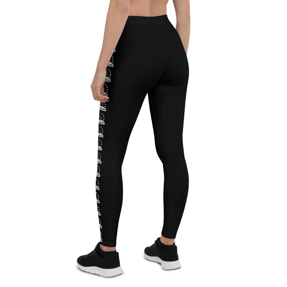 White Stripe HG Leggings