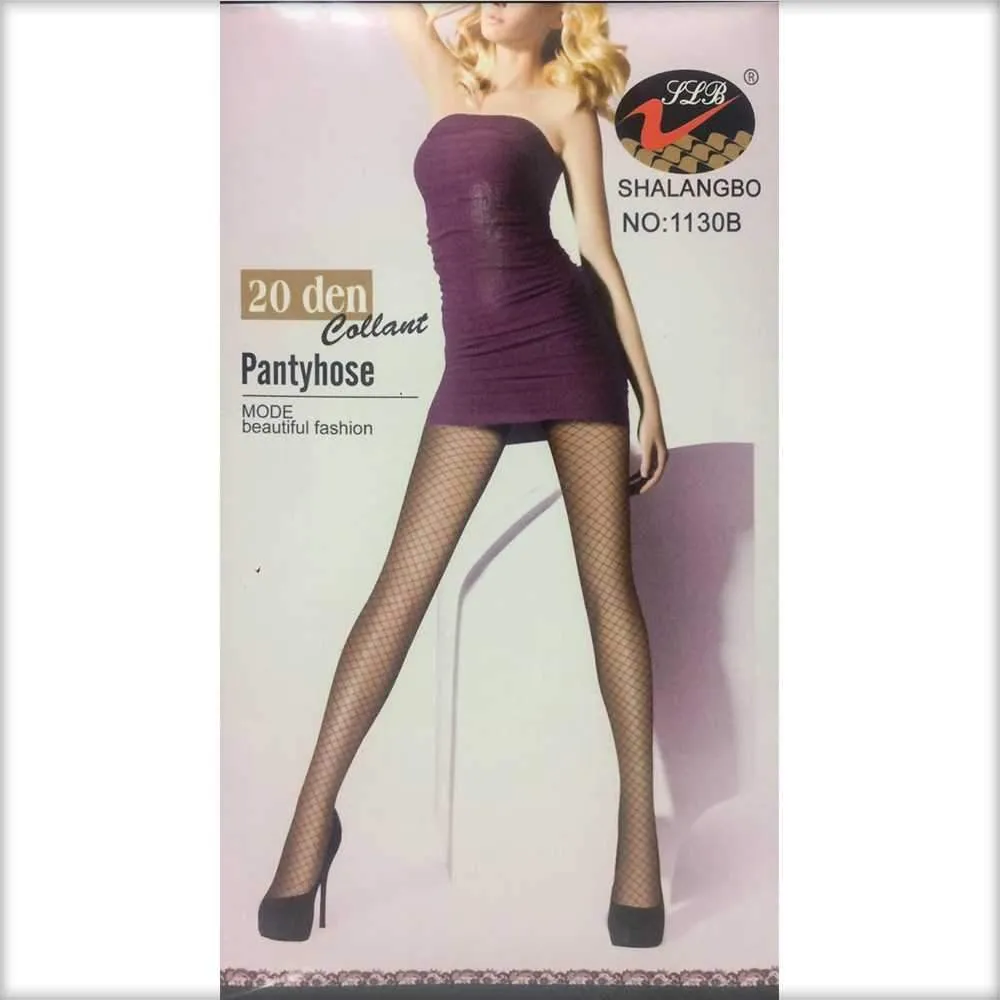 Women's Fishnet High Tights Leg Stockings - Shalangbo Collant Pantyhose - 1130B