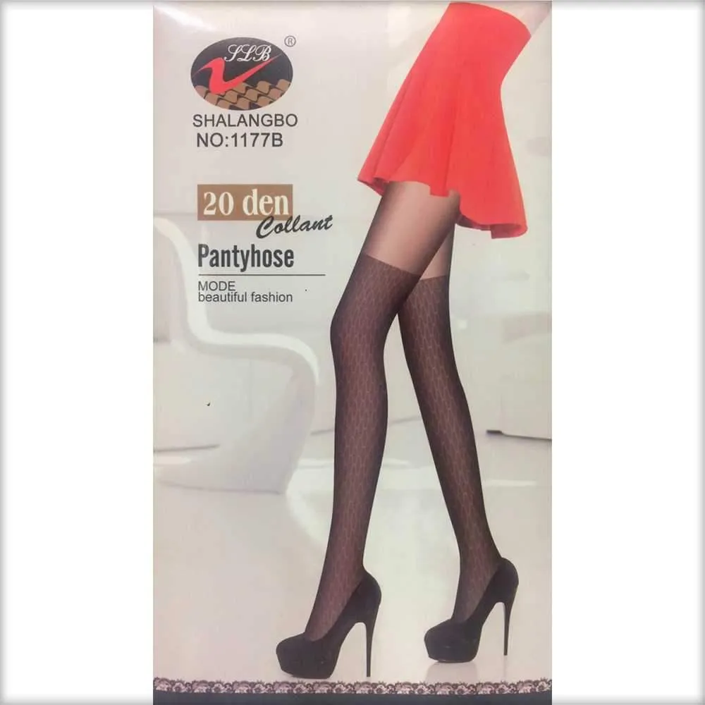 Women's Fishnet High Tights Leg Stockings - Shalangbo Collant Pantyhose - 1177B