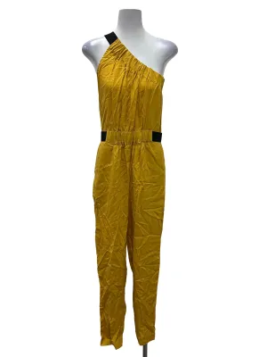Yellow Asymmetric Jumpsuit